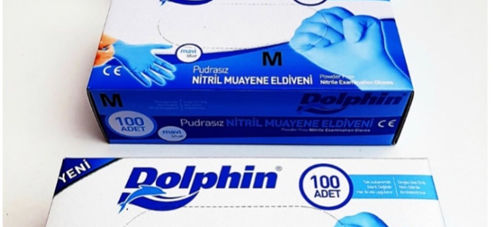 Pudralı Pudrasız DOLPHIN Eldiven