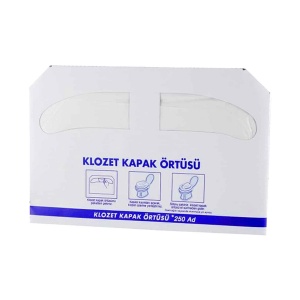 Kağıt Klozet Kapak Örtüsü